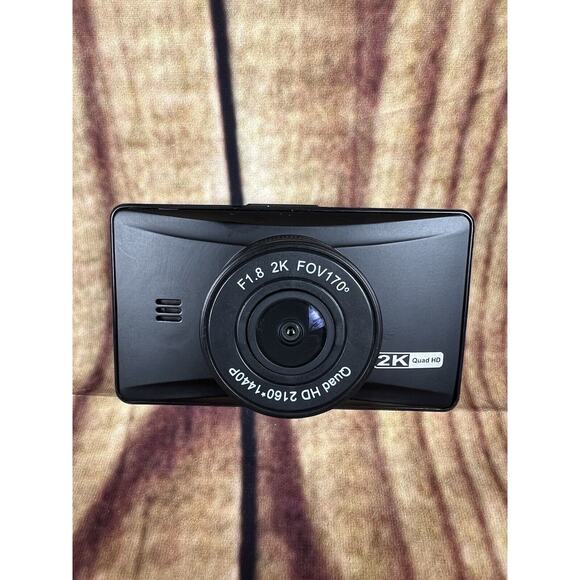Dash Cam 2K Front 64 GB 1440P HD Camera, Night Vision 170° Wide Angle, Loop - 3” - Picture 9 of 14